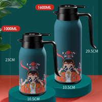 Smart Temperature Display 304 Stainless Steel Insulated Coffee Pot with Large Capacity