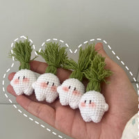 DIY Crochet Mushroom House Bag Kit for Beginners - Hand-Knitted Crossbody Purse