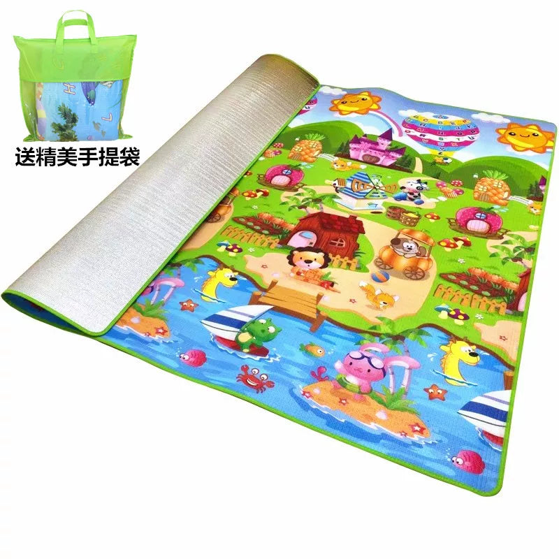 Outdoor Thickened Moisture-proof Picnic Mat Waterproof Camping Lawn Sleeping Pad Portable Spring Outing Ground Mat
