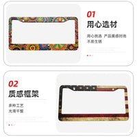 US Standard License Plate Frame Stainless Steel/Aluminum Alloy