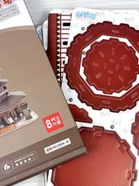3D Jigsaw Puzzle West Lake Broken Bridge Leifeng Pagoda Architectural Model DIY Assembly Toy for Students