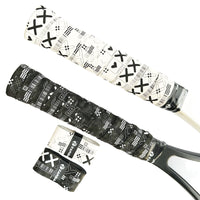ZARSIA Frosted Printed Badminton Tennis Racket Overgrip Non-Slip Sweat-Absorbent Tape 3cm
