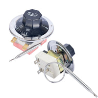 Adjustable Mechanical Thermostat Temperature Controller for Ovens and Water Heaters