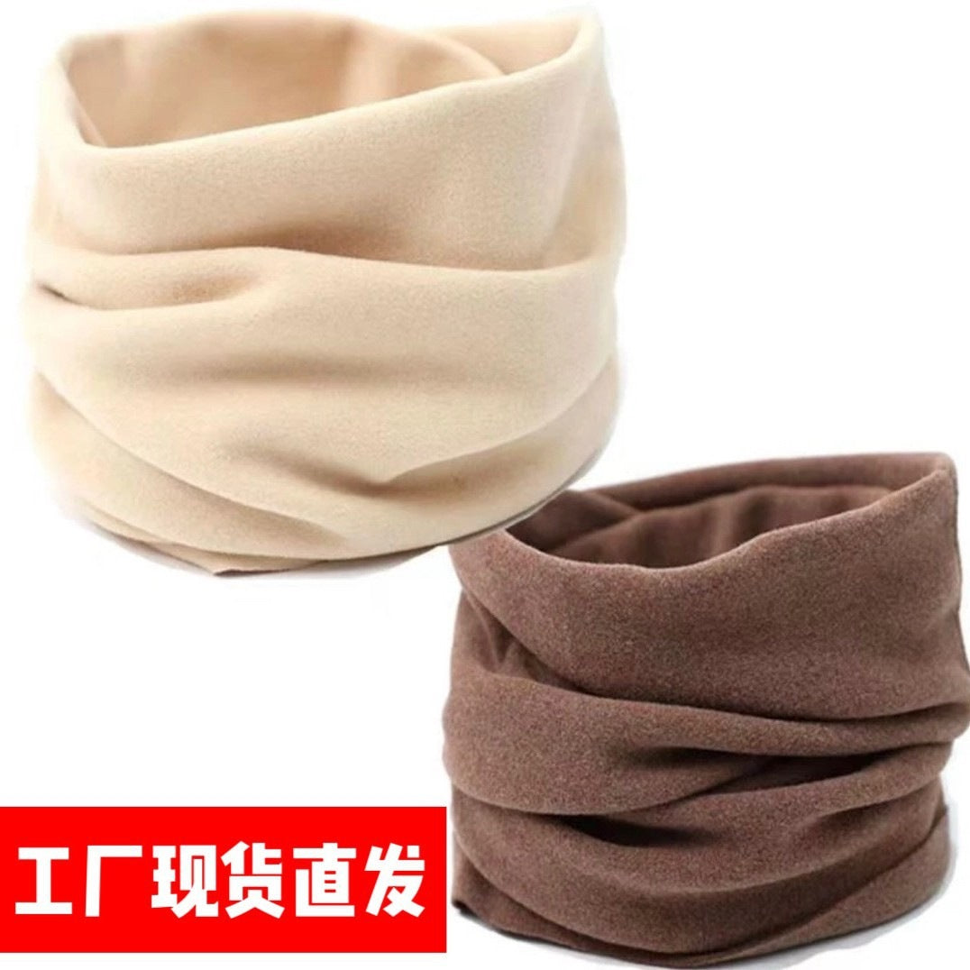 Winter Fleece Lined Neck Warmer for Men and Women, Double-Layer Thermal Neck Gaiter for Cycling and Cold Protection