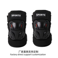 Motorcycle & Electric Bike Protective Gear Set - Knee & Elbow Pads for Riding, Outdoor Sports