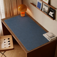 Large PU Leather Desk Mat Mouse Pad for Gaming and Office, Non-Slip Waterproof Computer Keyboard Pad