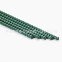 Garden Plant Support Stakes, 11mm Plastic-Coated Steel Pipe for Climbing Plants, 25-Pack