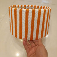 Creative Paper Rope Woven Pendant Light Shade for Restaurants and Home Decor