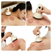 Electric Cupping Therapy Massager with Heat and Vacuum Suction for Body