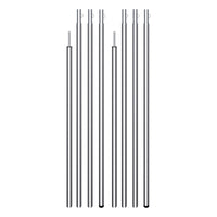 Outdoor Tent Awning Poles 2.3m Adjustable Camping Shelter Support Rods