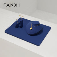 Premium Microfiber Necklace Display Bust for Jewelry Storefronts and Showcases