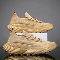 Men's Slip-On Breathable Knit Casual Sport Sneakers
