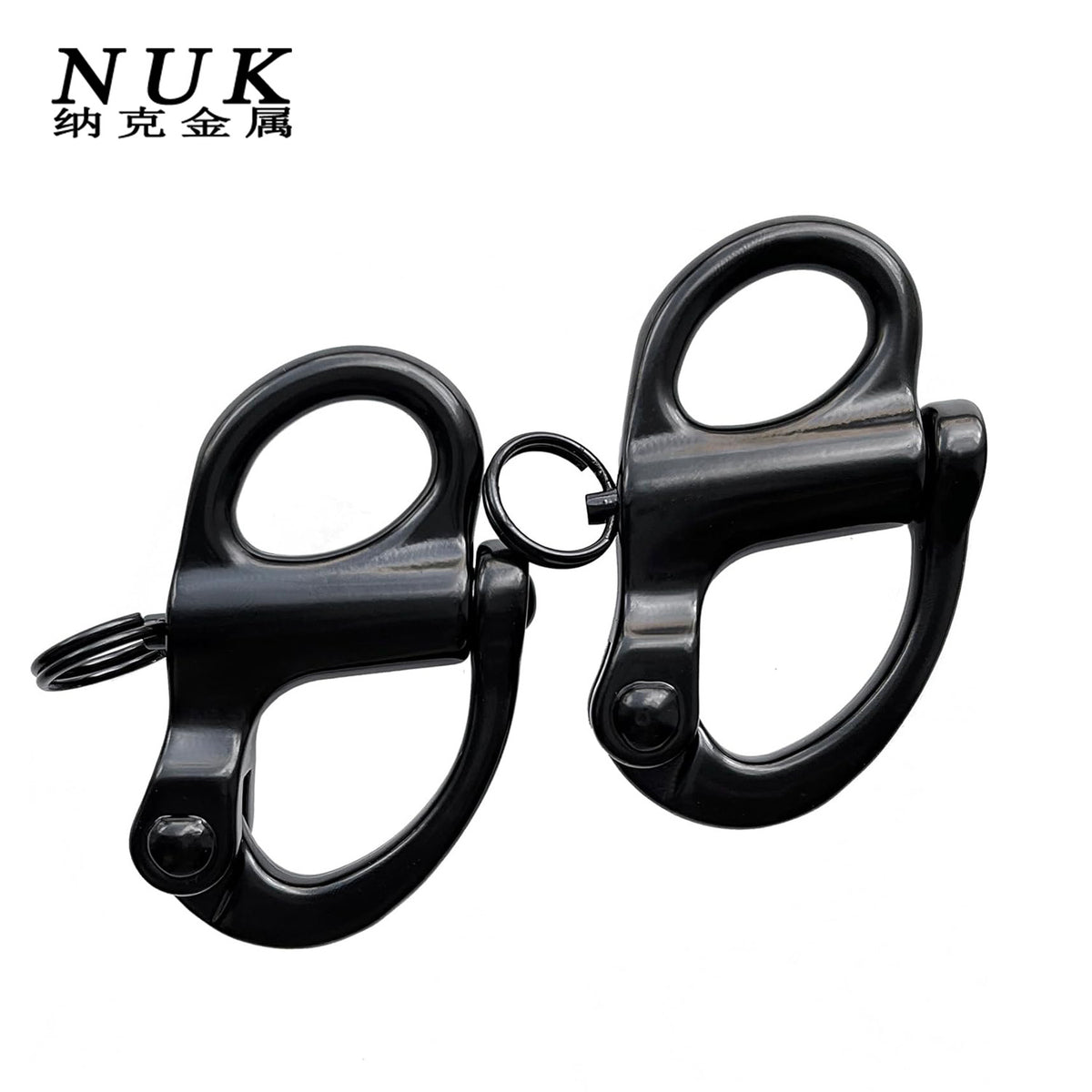 316 Stainless Steel Fixed Spring Snap Shackle Quick Release for Marine and Sailing