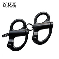 316 Stainless Steel Fixed Spring Snap Shackle Quick Release for Marine and Sailing