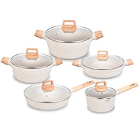 Korean Maifan Stone Non-Stick Soup Pot with Double Handles, Induction Cooker Compatible