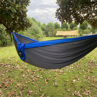 Outdoor Mosquito Net Hammock with Quick Setup, Anti-Roll Nylon Taffeta Swing for Camping & Leisure
