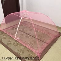 Foldable Pop-Up Mosquito Net Tent for Adults - No Bottom, Portable Insect Protection for Outdoor and Indoor Use
