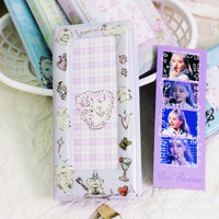Cartoon Animal 4-Grid Photo Card Holder for K-Pop Photocards and Collectibles