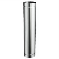 Stainless Steel Chimney Flue Pipe for Range Hoods, Boilers, and Wood Stoves