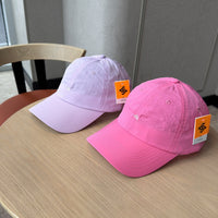 Unisex Quick-Dry Baseball Cap with Letter Embroidery for Outdoor Sports