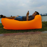 Portable Inflatable Camping Sleeping Pad Outdoor Single Air Mattress