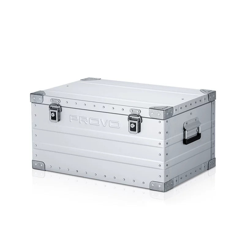 KUMAI Provo Lightweight Aluminum-Magnesium Alloy Car Trunk Storage Box for Outdoor Camping Gear