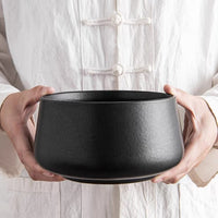 Ceramic Desktop Trash Can with Lid, Fruit Peel Bowl, Snack Storage for Living Room Coffee Table