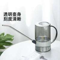1.5L Long Spout Watering Can with Shower Nozzle for Indoor Outdoor Plants