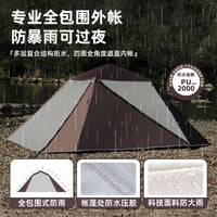 Feilu Outdoor Camping Tent Automatic Pop-Up Double Layer Thickened Sunscreen Rainproof Portable