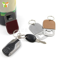Leather Protective Cover for Bottle Opener, Beer Bottle Opener Leather Case, Bar Bottle Opener Sleeve