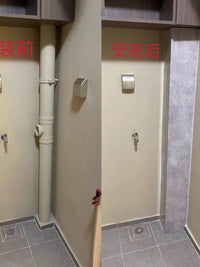 PVC Pipe Cover Decorative Corner Guard for Kitchen Bathroom Drain Pipes