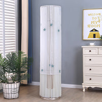 Cylindrical Air Conditioner Dust Cover for Vertical Standing Units