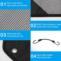 Outdoor Air Conditioner Cover Breathable Mesh/Oxford Fabric AC Unit Protective Dust Cover