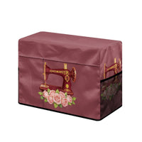 Sewing Machine Dust Cover with Storage Pockets, Universal Fit for Most Standard Sewing Machines