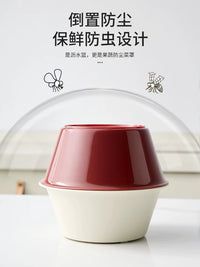 Double-Layer Fruit and Vegetable Washing Drain Basket for Kitchen and Living Room