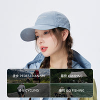 Lightweight Quick-Dry Breathable Sun Protection Baseball Cap for Men and Women