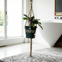 Bohemian Hand-Woven Plant Hanger Macrame Wall Decor