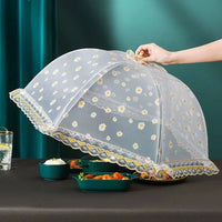 Foldable Food Cover Tent Mesh Screen for Dining Table, Anti-Mosquito Dustproof Food Protector