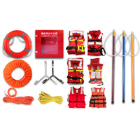 Adult Life Vest Buoyancy Aid for Boating and Water Sports with Rescue Rope