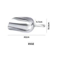 Aluminum Alloy Ice Scoop for Bar, Kitchen, and Supermarket Use