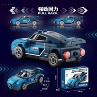 Building Block Toy Cars for Boys - Educational Model Kits