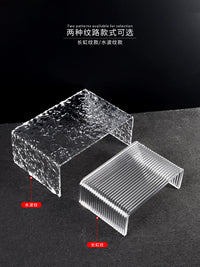 Acrylic Display Riser Stand for Jewelry, Shoes, and Bags