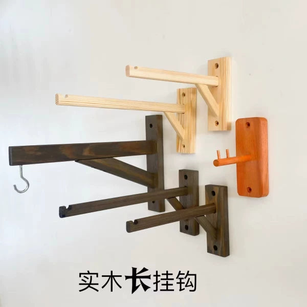 Nordic Style Wooden Wall Hook for Wind Chimes and Decor