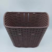 Woven Bicycle Basket for Commuter, Electric, and Road Bikes - Universal Front Storage