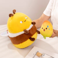 Cute Funny Bee Plush Toy Stuffed Animal Doll for Boys and Girls Birthday Gift