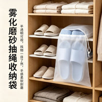 Portable Waterproof Drawstring Storage Bags for Travel and Home Organization