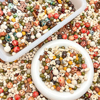 New Chinese Style Mixed Rice Bead Resin Ceramic Beads for DIY Bracelets and Necklaces