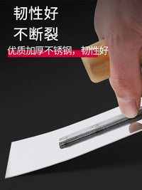 Stainless Steel Plastering Trowel Putty Knife Masonry Tool for Cement Wall Finishing