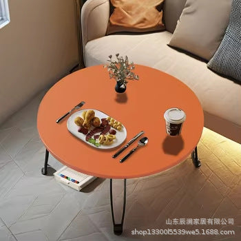 Portable Folding Round/Square Coffee Table for Outdoor Living, Study, or Dining