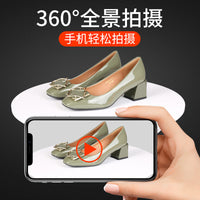 Electric Rotating Display Stand for Product Photography and Live Streaming